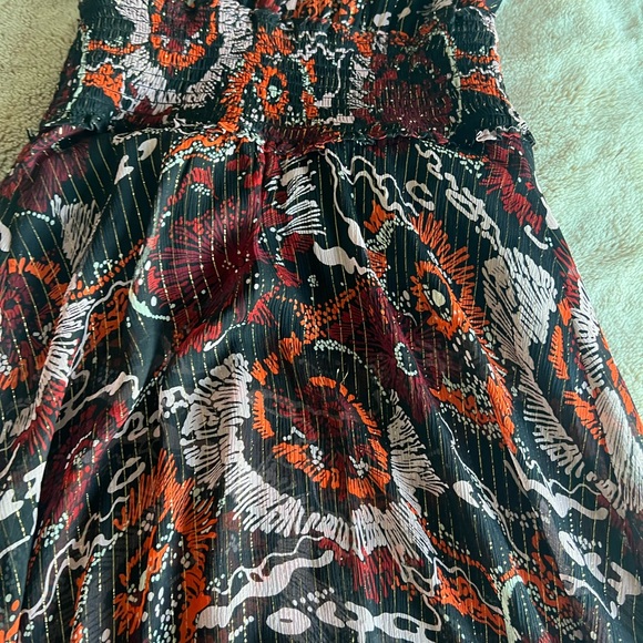 A.L.C. DRESS Bardot silk Dress size xs NWT  Floral Print DressRetail price $595 - Picture 9 of 9